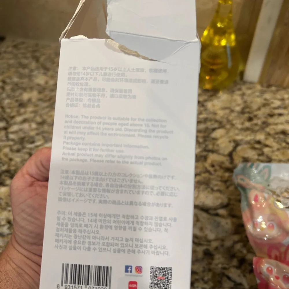 Labubu Big into Energy Blue Serenity - Pop Mart Authentic open box - Picture 7 of 8